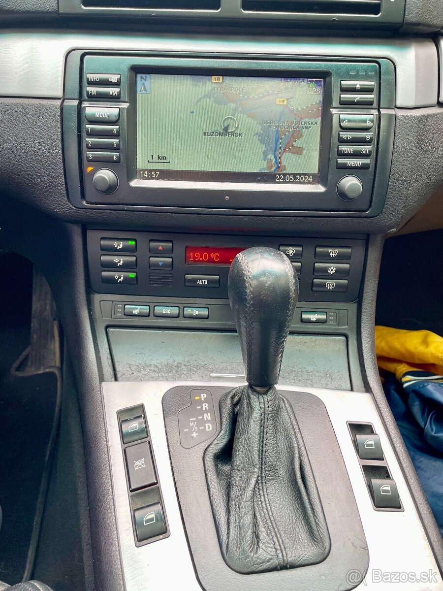 Bmw e46, 150 kw M57N, automat, silber grau - 4