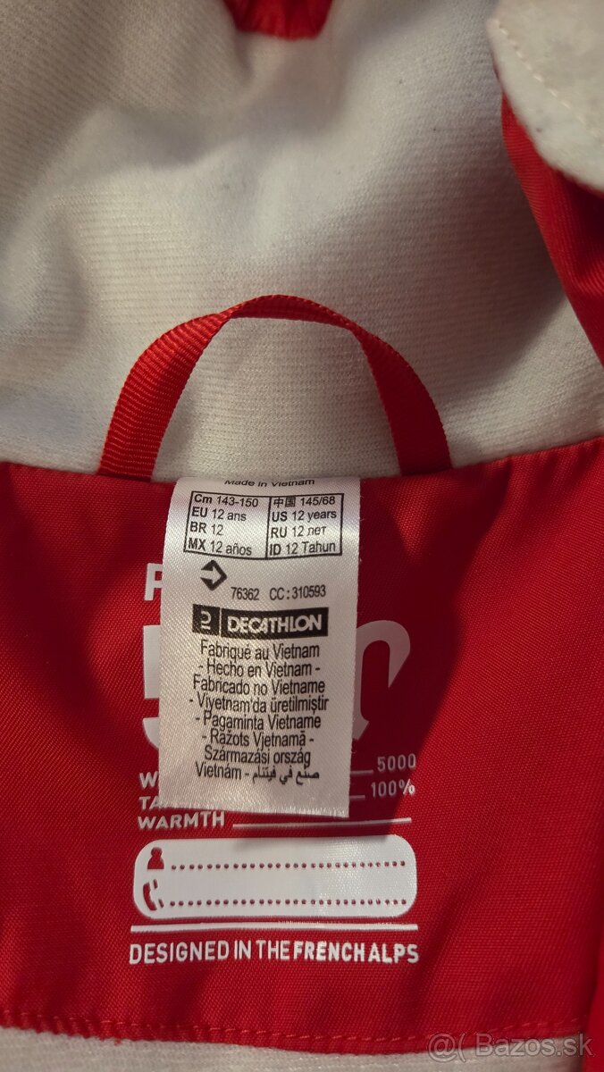 Chlapčenská lyžiarska bunda a nohavice - 4