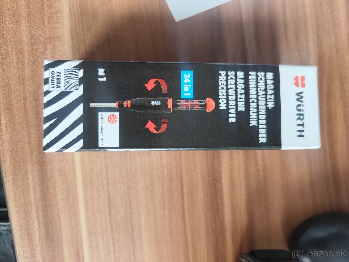 skrutkovač so zásobníkom 24 bitov WURTH - 4