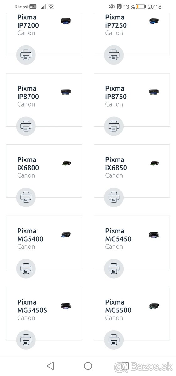 Naplne do tlačiarne Canon PGI550 a CLI551 - 4