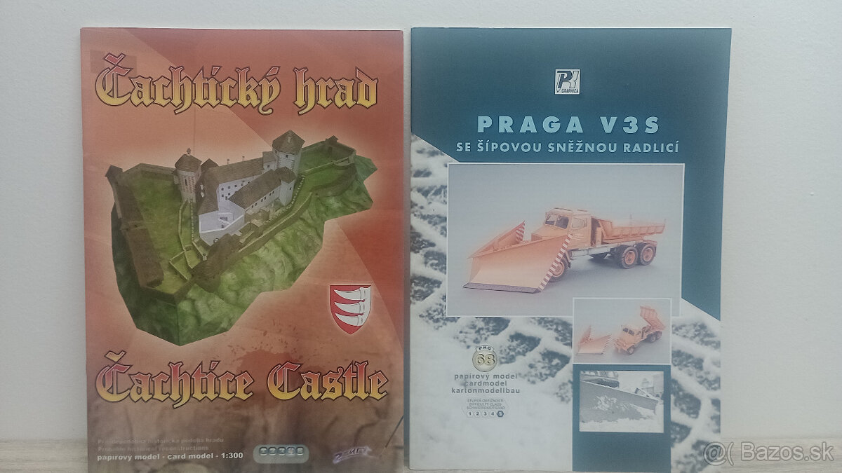 papierové modely, vystrihovačky - 4