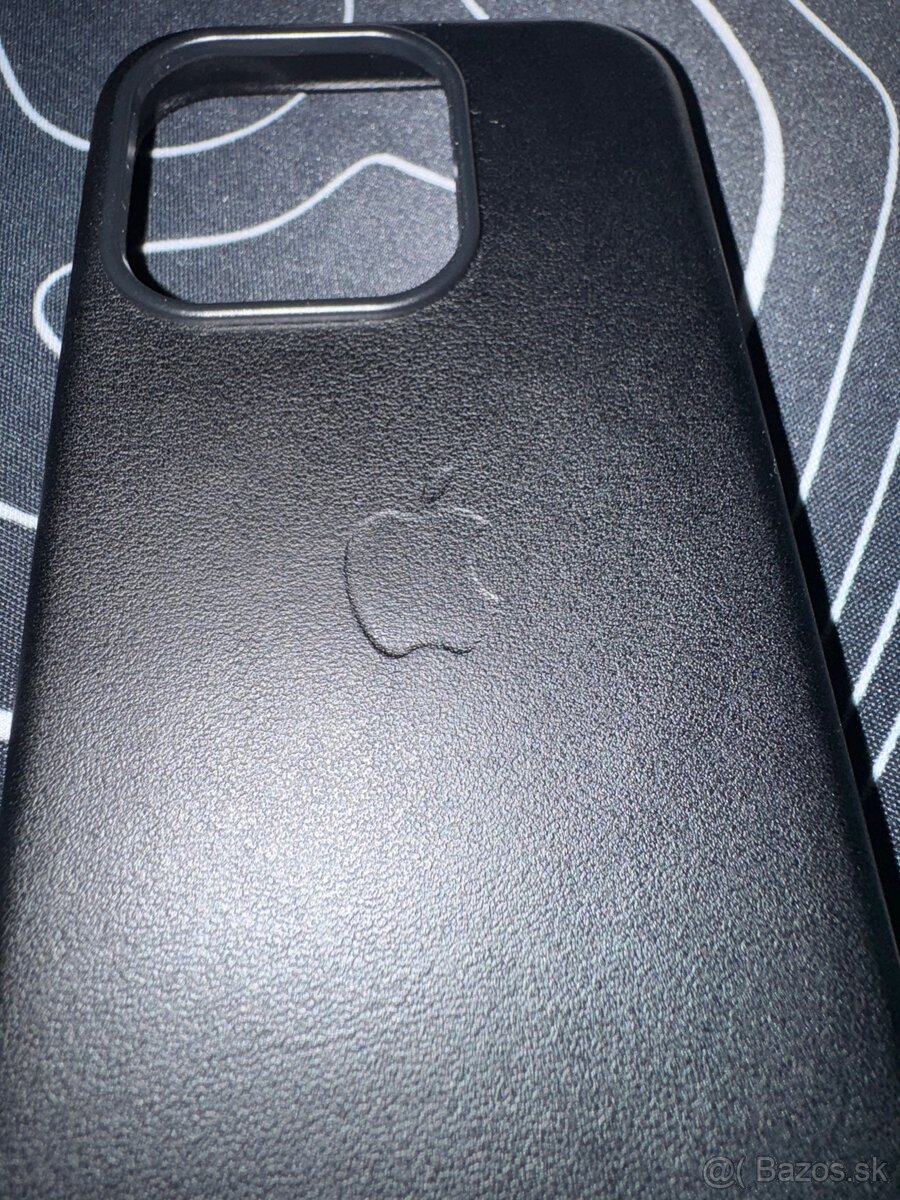 iPhone 15 Pro kožený obal - 4