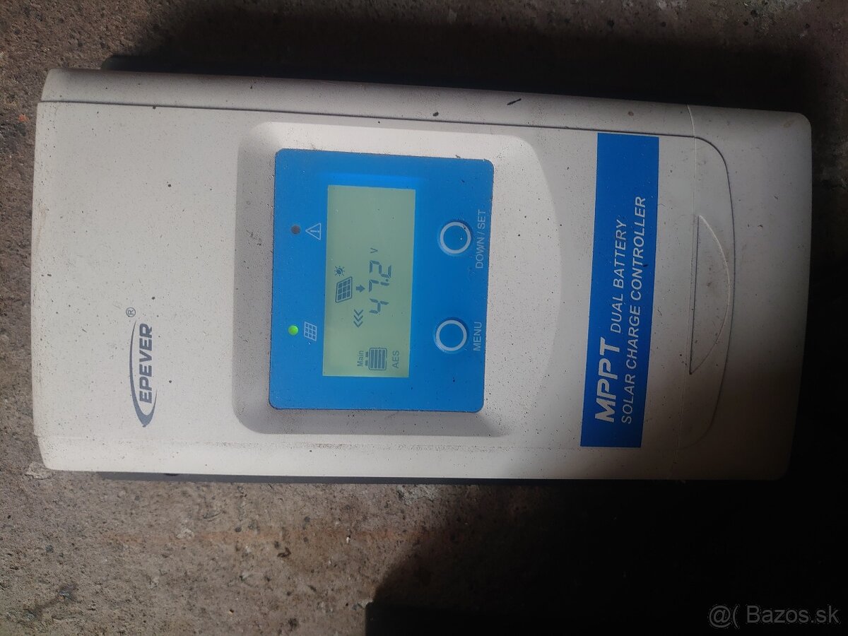 Predám fotovolaticky panel s konzolou a regulátorom - 4