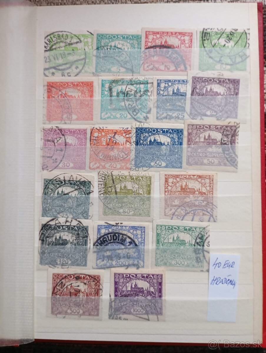Album známok Hradčany. - 4