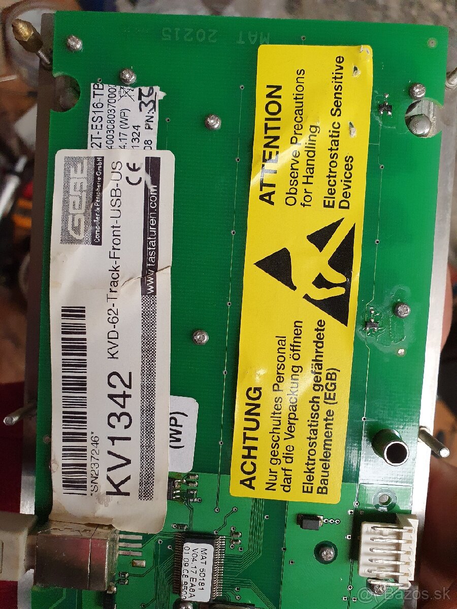 Pristrojova PC klavesnica - antikorova - 4