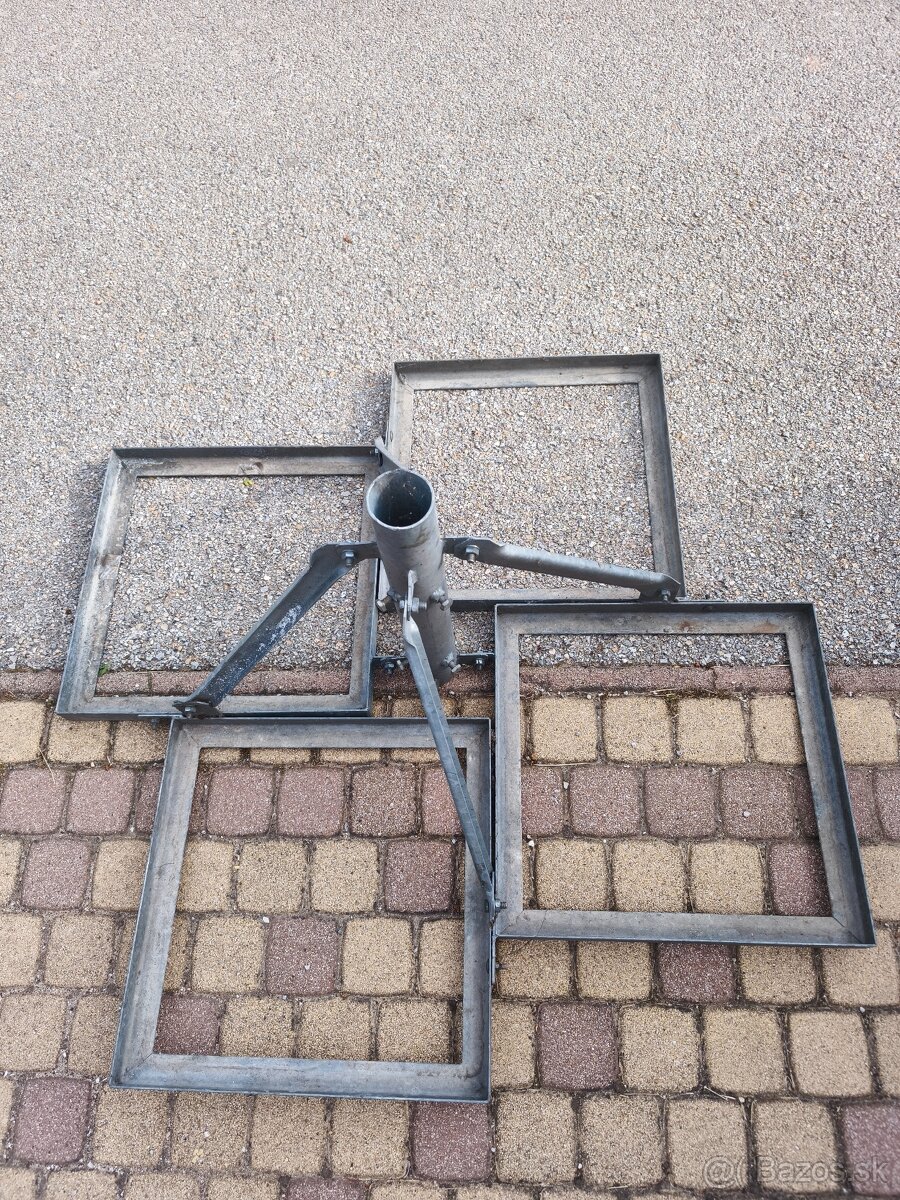 Stojan pre slnečník / parazol železný - 4