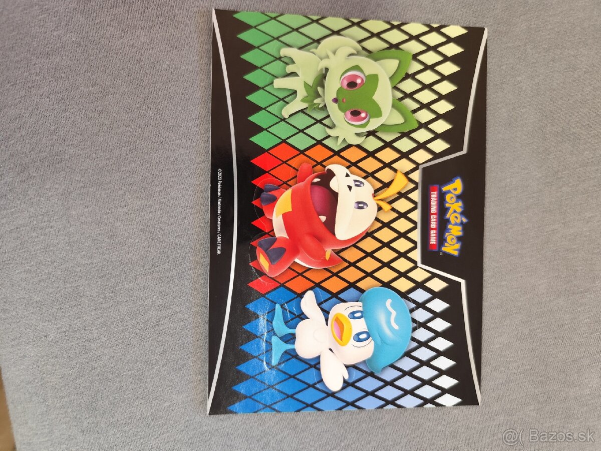 Pokémon nálepky – Scarlet & Violet set 🔥 - 4