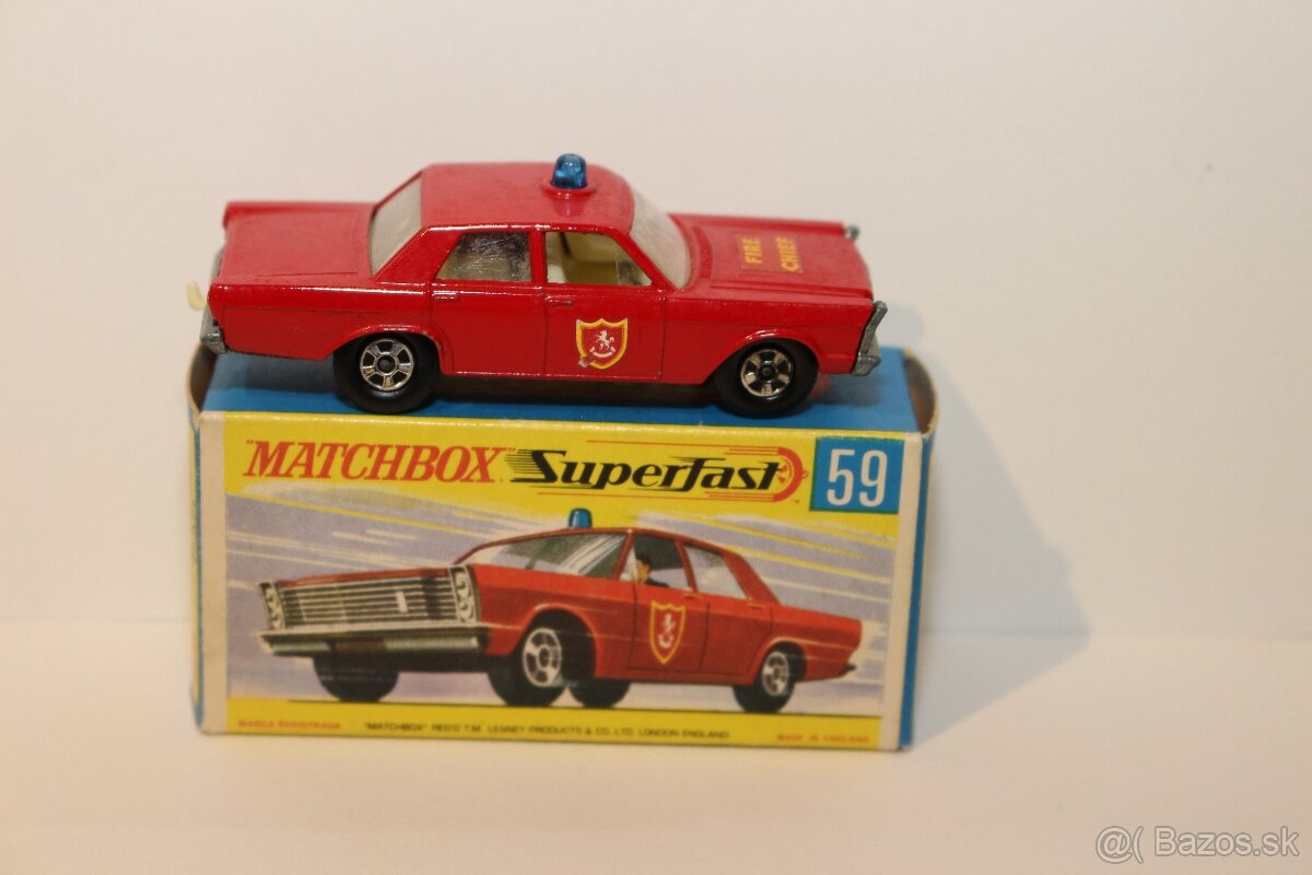 Matchbox SF Fire chief car - 4