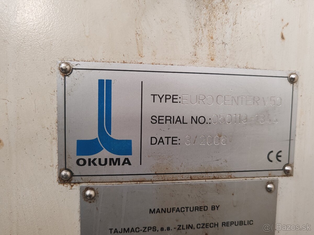 CNC obrabacie centrum OKUMA - 4