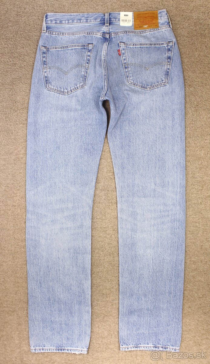Džíny Levi's 501 W32 L34 - 41x84x113x20 cm o088 - 4