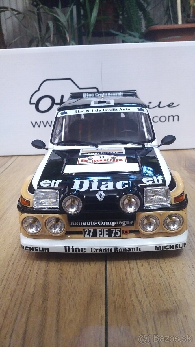 Predam model Renault Maxi 5 Turbo v mierke 1:12 - 4