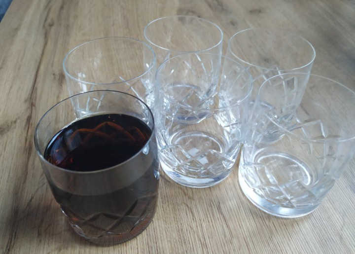 Brúsené poháriky - 4