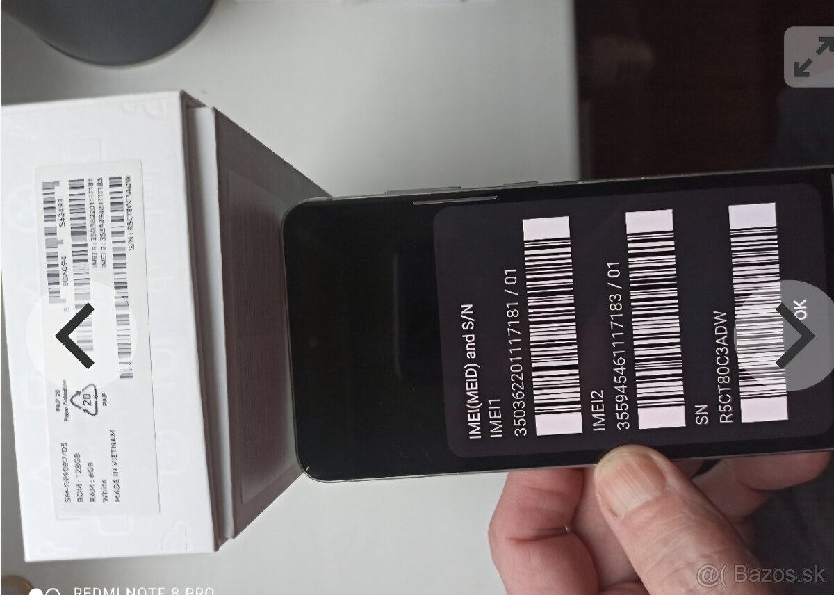 Samsung galaxy S21 FE 5G - 6gb /125gb - 4