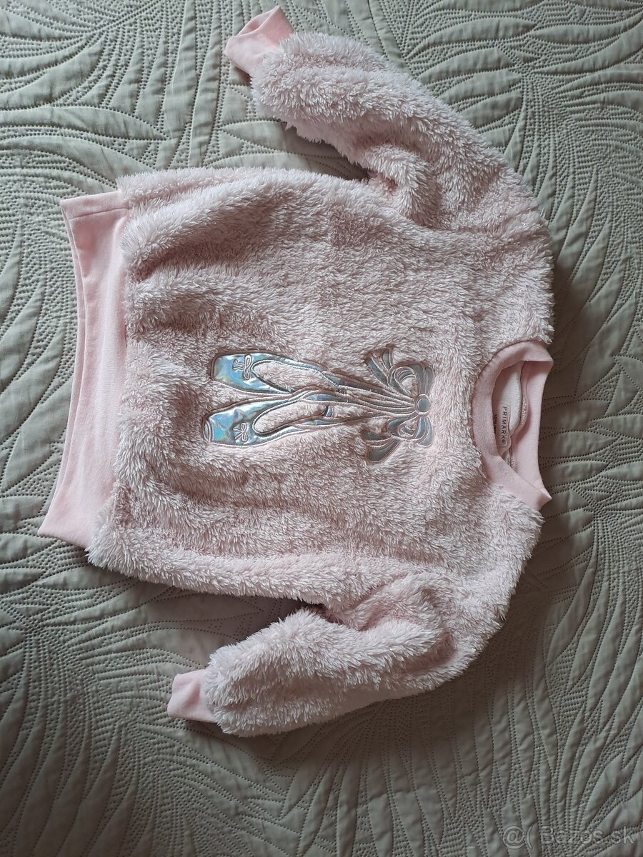 Dievčenská mikina velkost 98 - 4