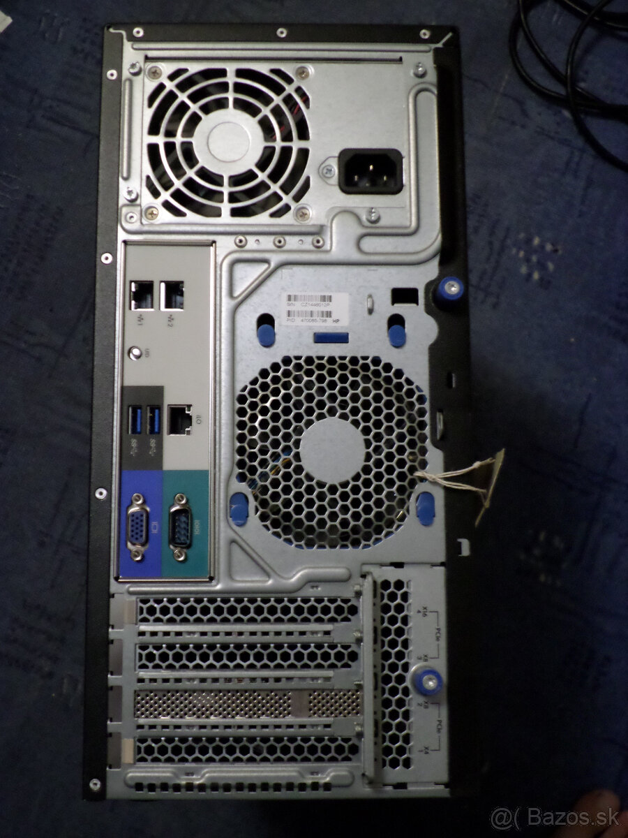 Server HP Proliant ML310e Gen8 V2 + LSI MegaRAID - 4