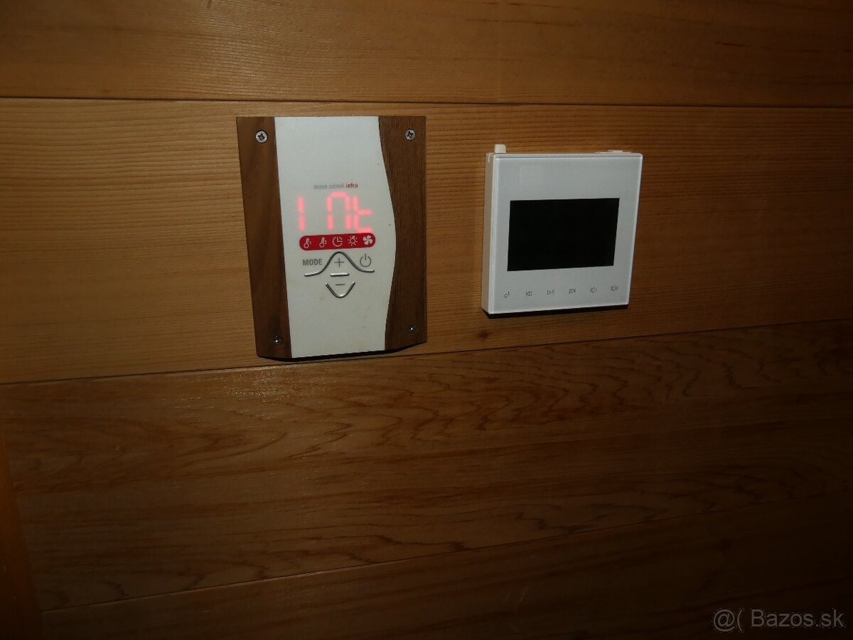 infra sauna pre 3 osoby do interieru vyrobena na zakazku - 4