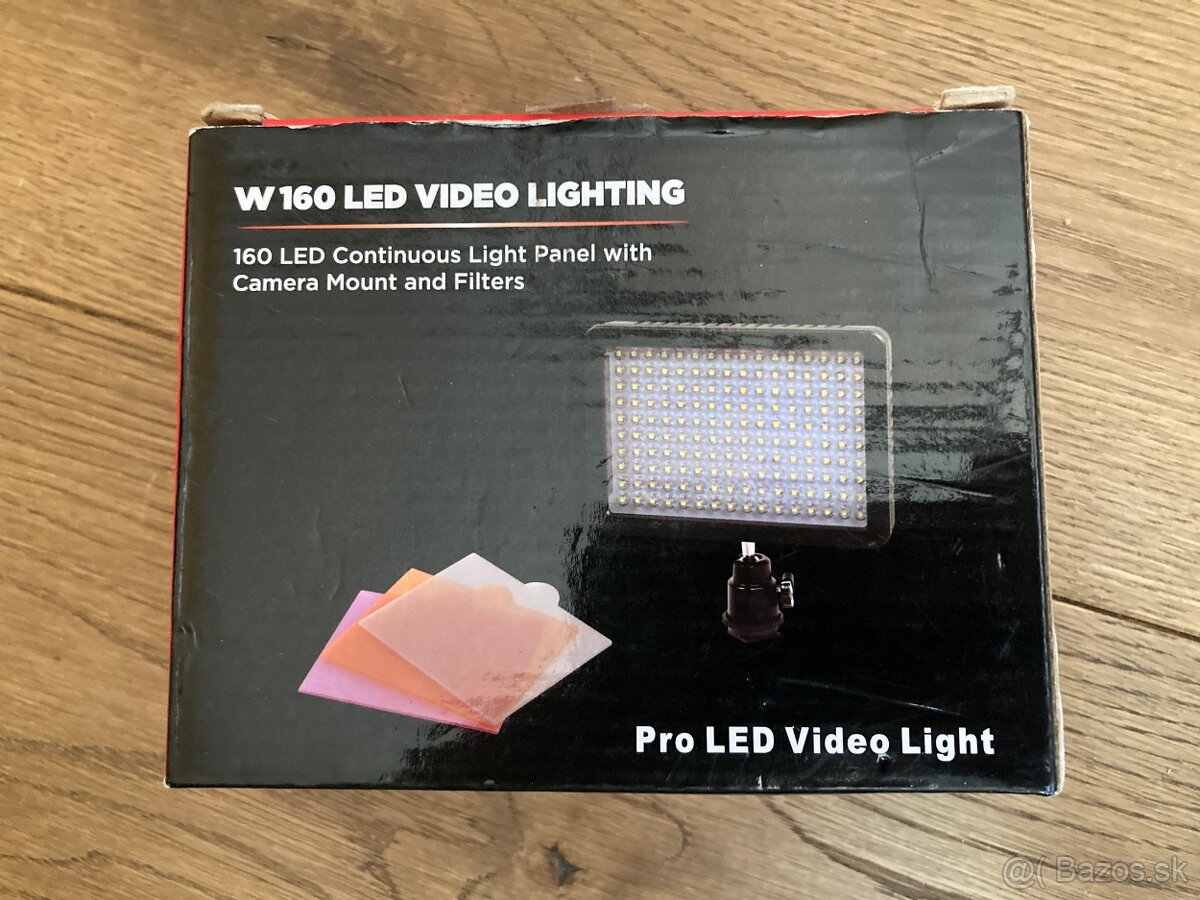 W160 LED video svetlo stmievateľné - 4