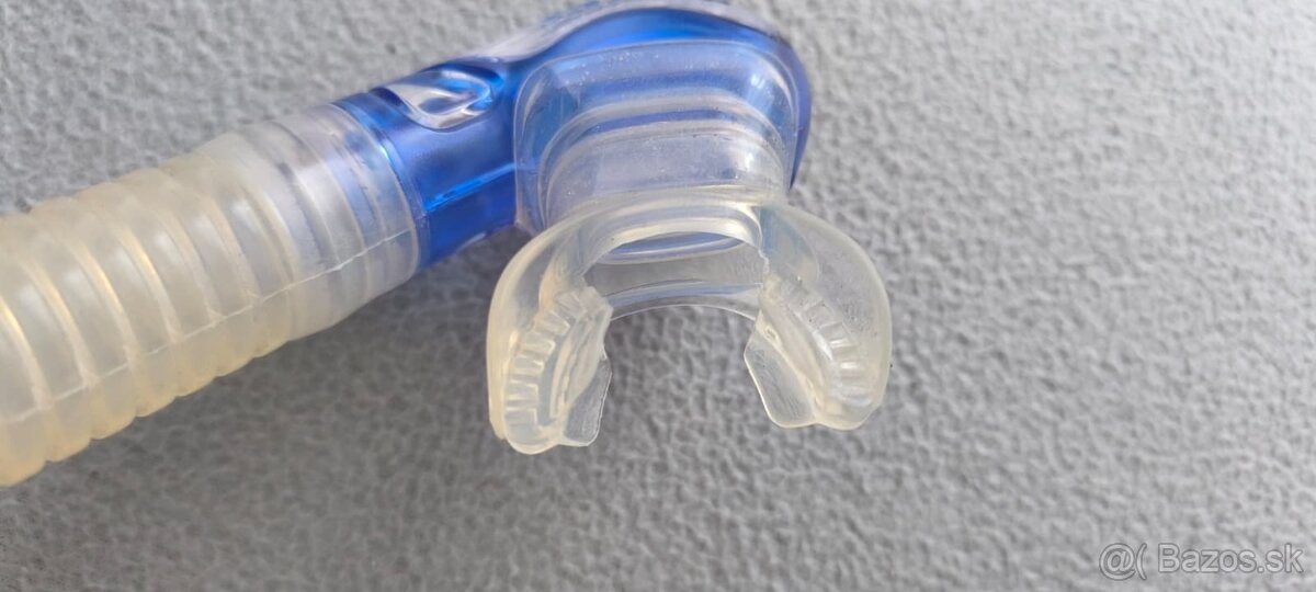 snorchel Mares Bay modry priesvitny - 4