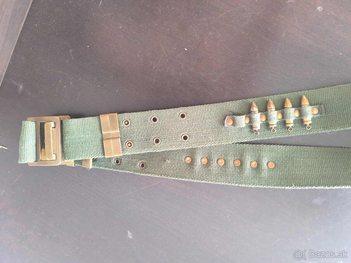 Vojenský textilný opasok - 4