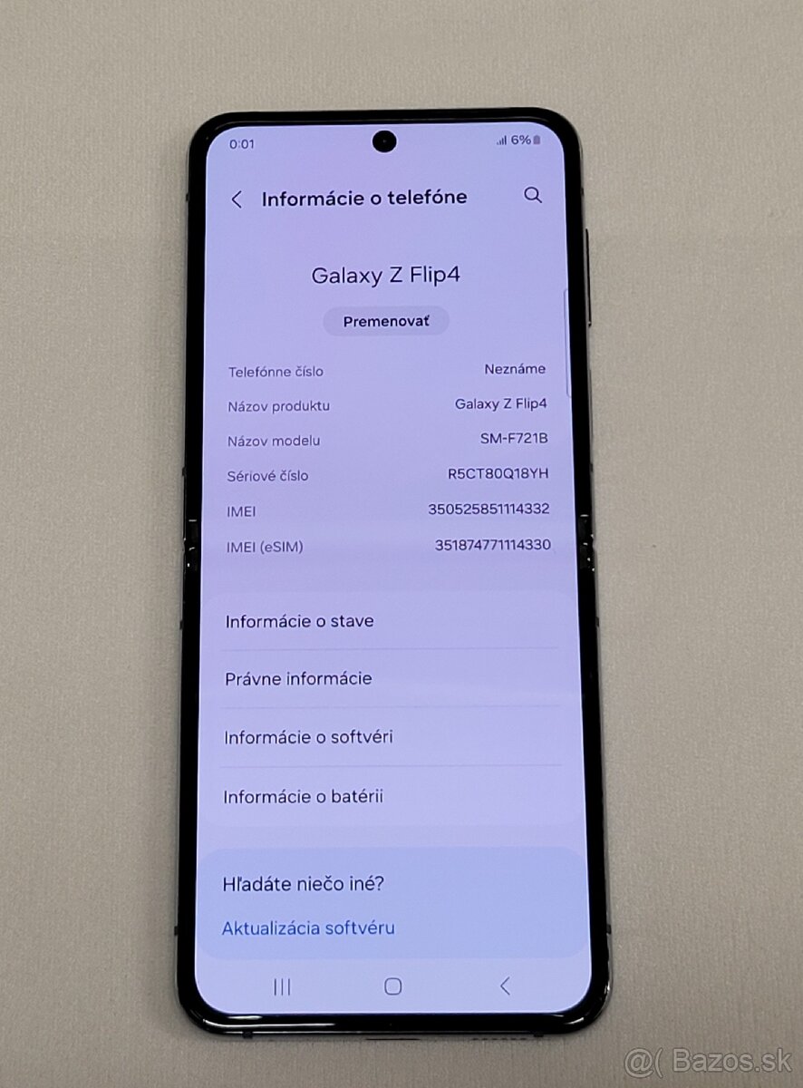 Samsung Galaxy Z Flip 4 - 256Gb - 4