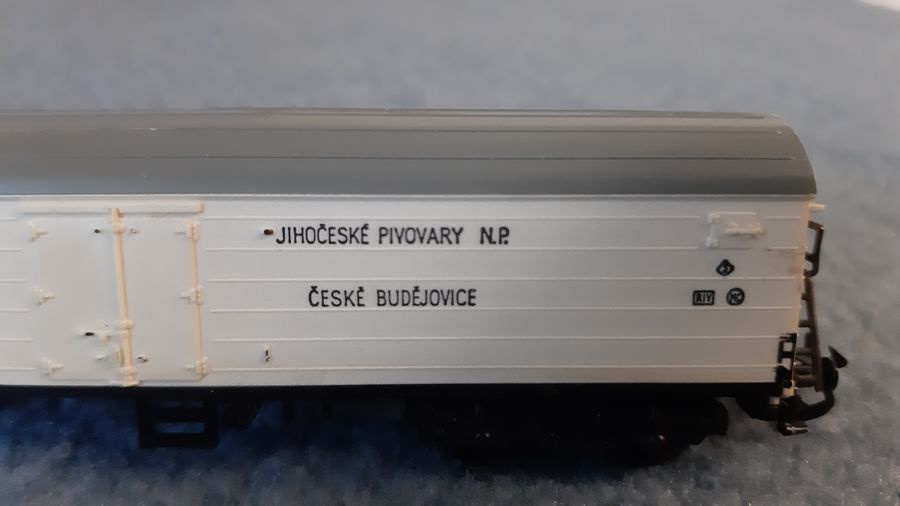 Vláčiky - model vozňa BUDVAR ČSD TT Zeuke - 4