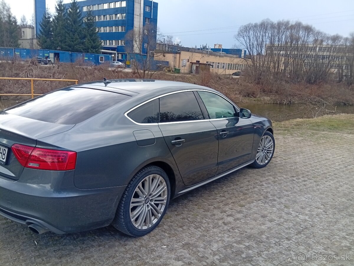 Predám AUDI A 5 Sportback 2013 naj,253 081km - 4