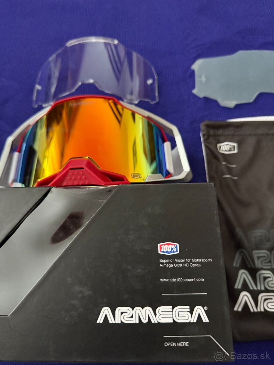 100% ARMEGA Gray / Red - 4