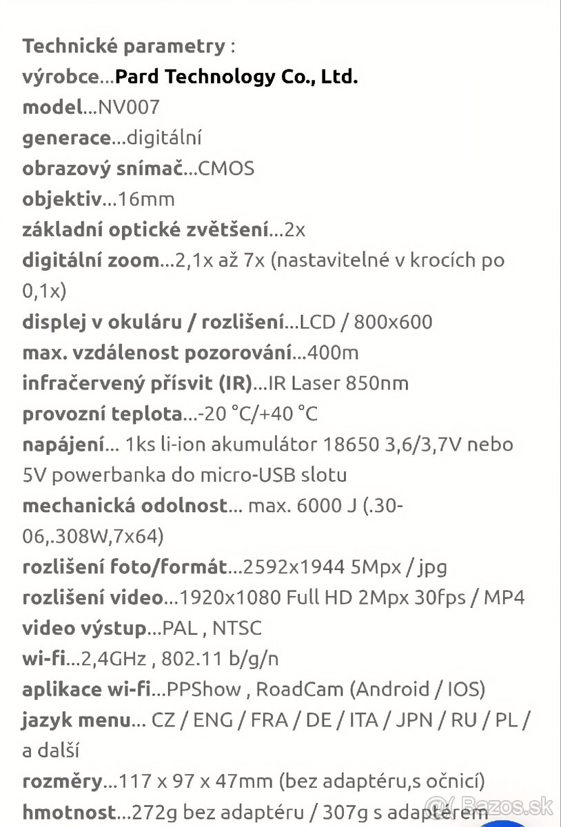 Pard NV 007 A - 4