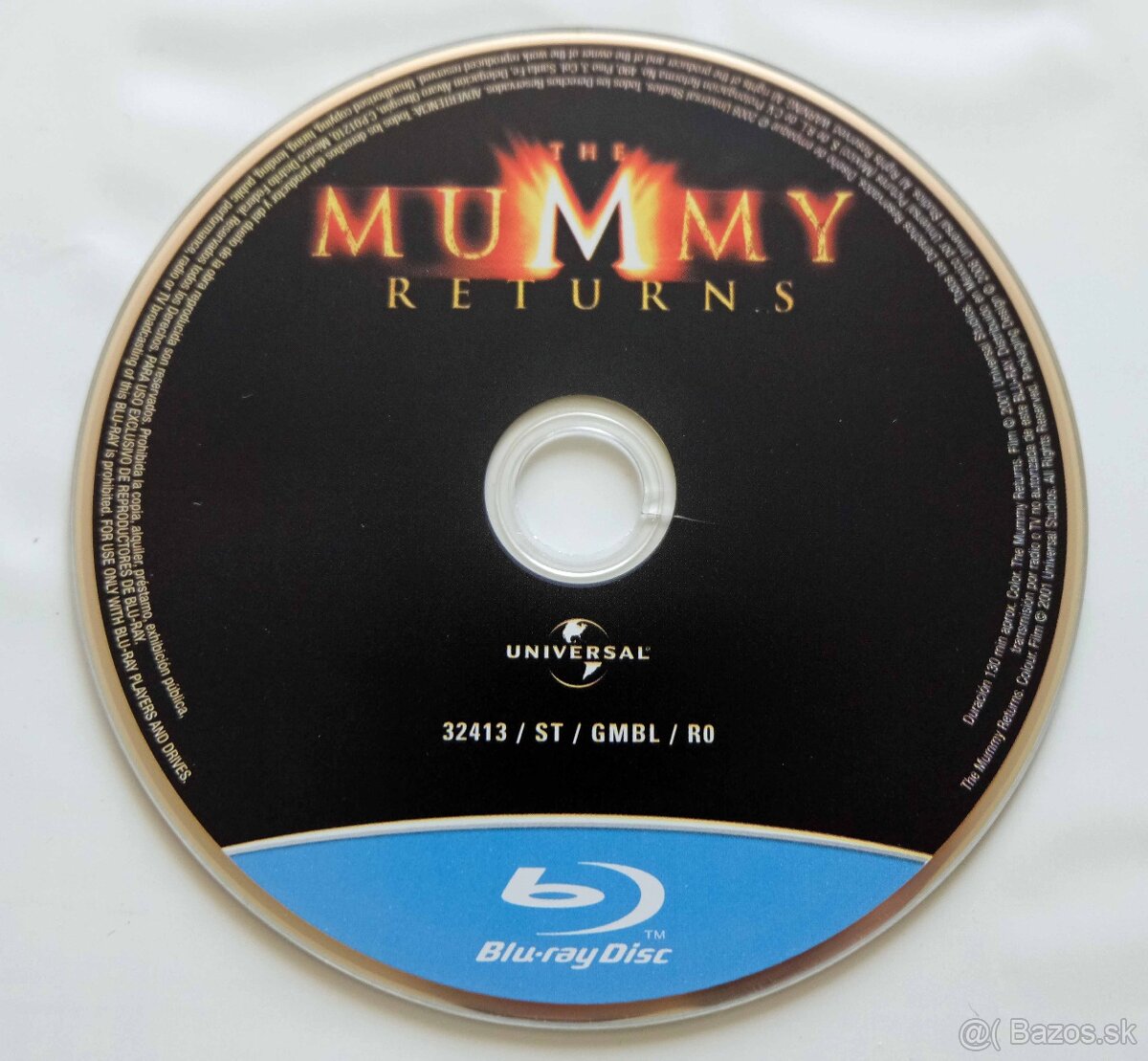 BLU-RAY Múmia sa vracia obálka + disk (2. akosť) - 4