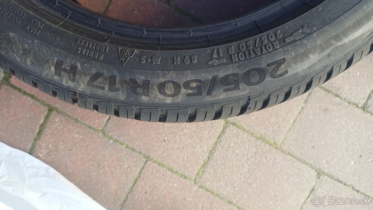 Celoročné CONTINENTAL 205/50 R17 - 4