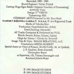 PAPRSKY INŽENÝRA GARINA:"Blbá Evropa".....cd RARITA - 4