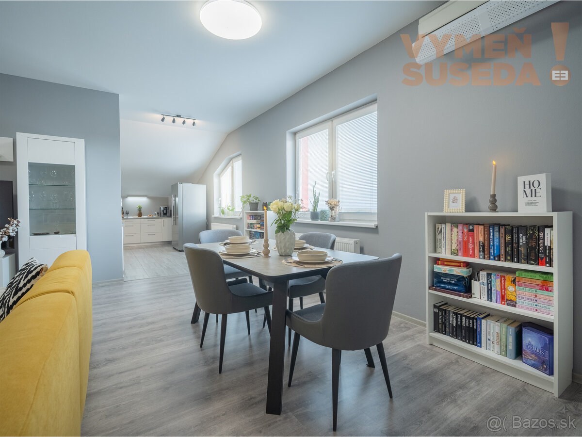 VYMEŇ SUSEDA – 3 izb. veľkometrážny byt 145m2 v pokojnej lo - 4