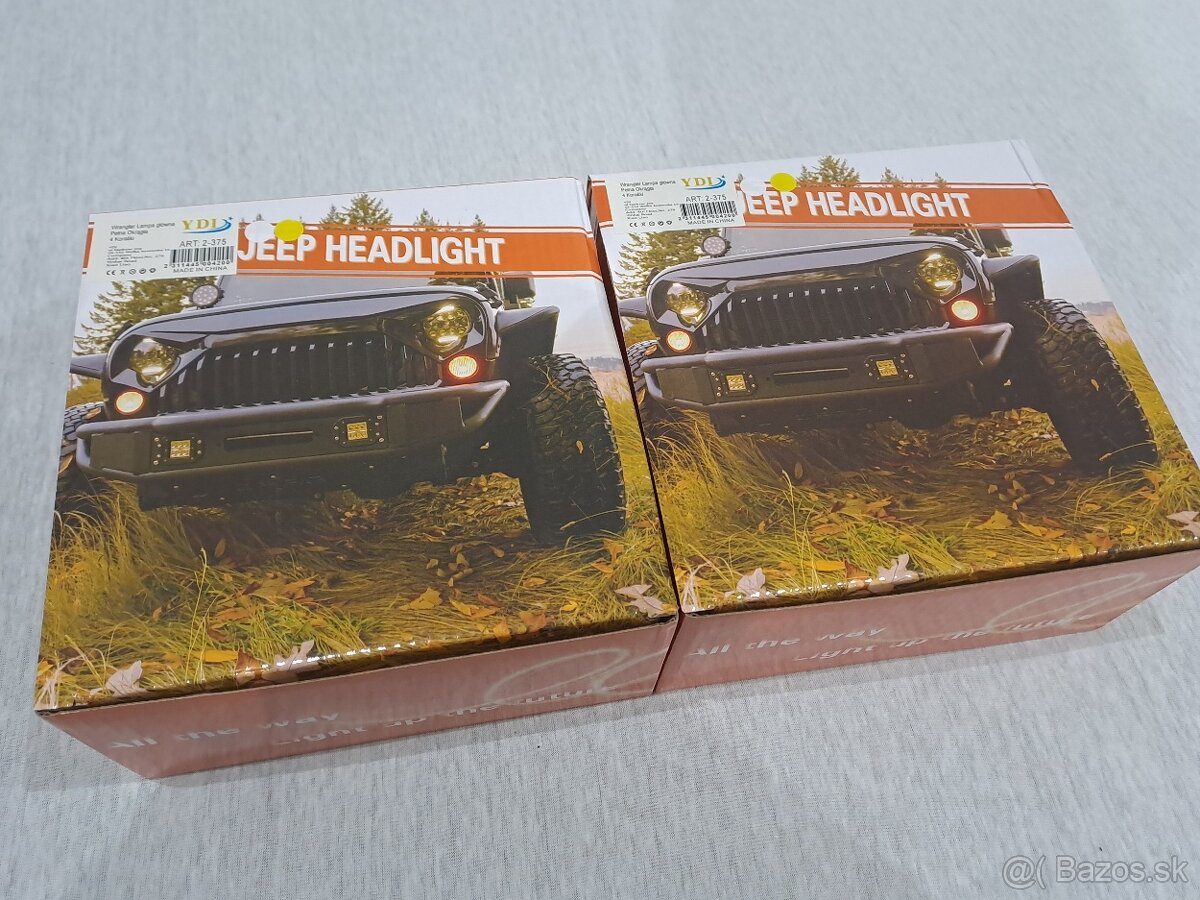 Led okruhle svetla 178mm - V3S, TaTra, Nissan - 4