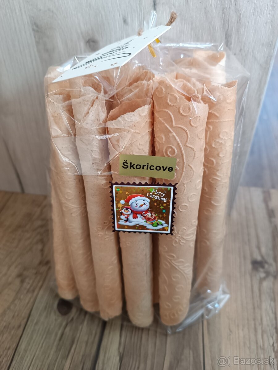 Vianočné trubičky a oplatky/oblatky - 4