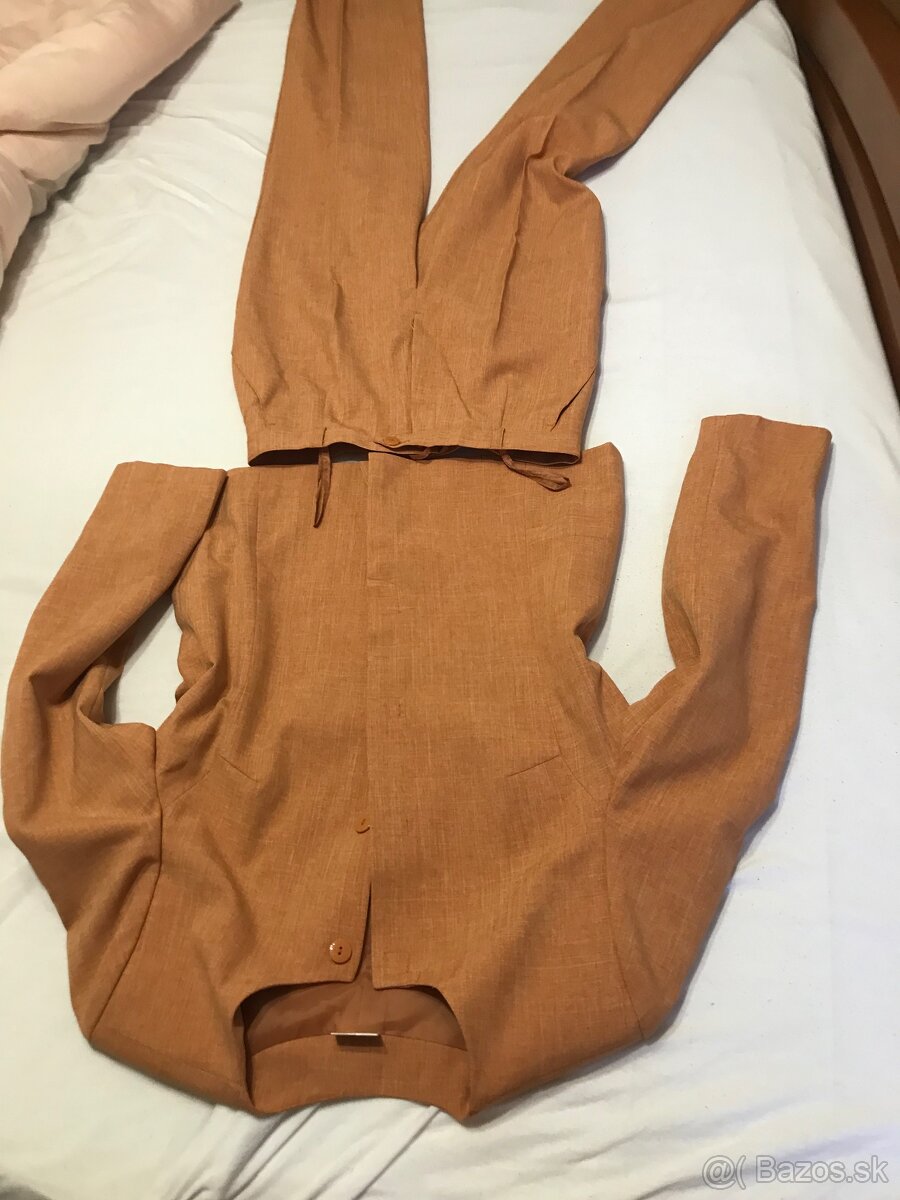 Dámsky nohavicový kostým 38 - 4