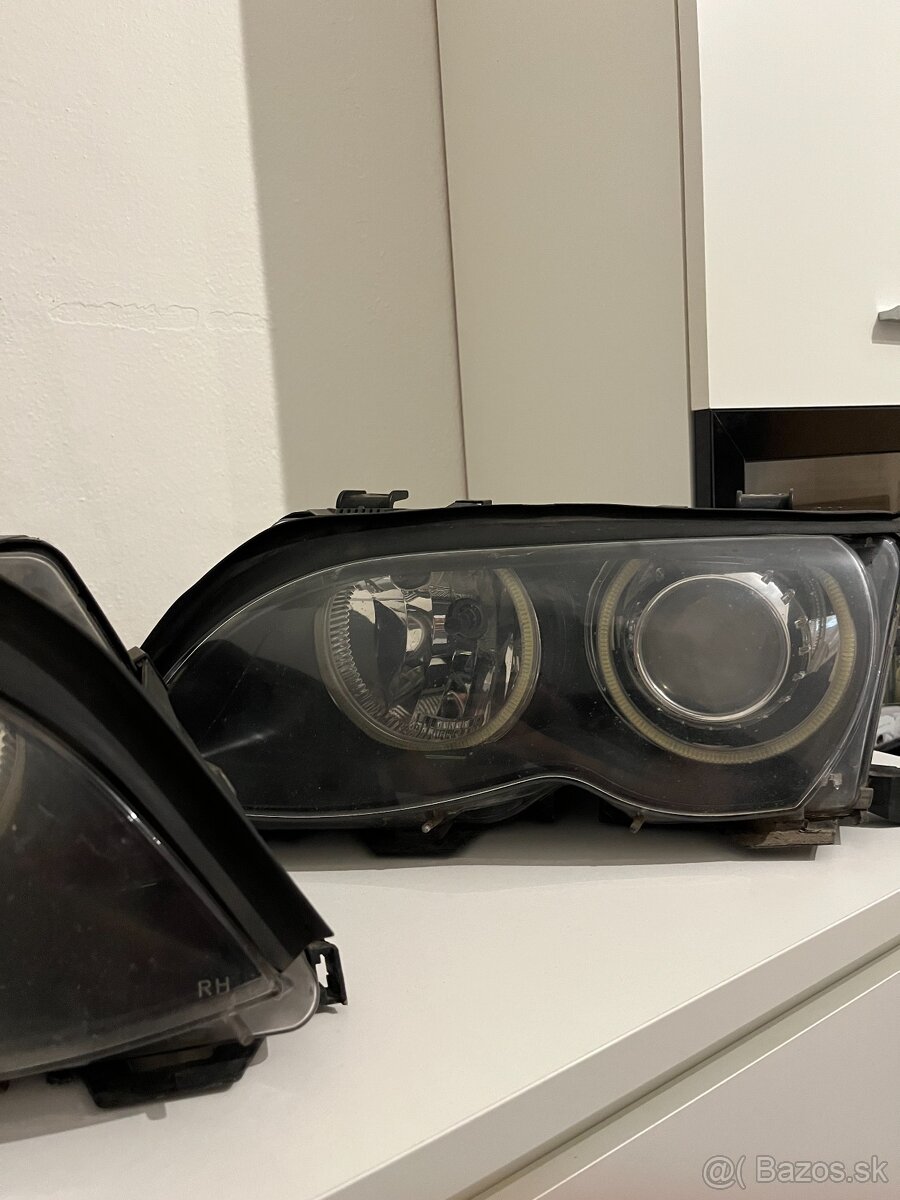 BMW e-46 predné xenonové svetlomety - 4