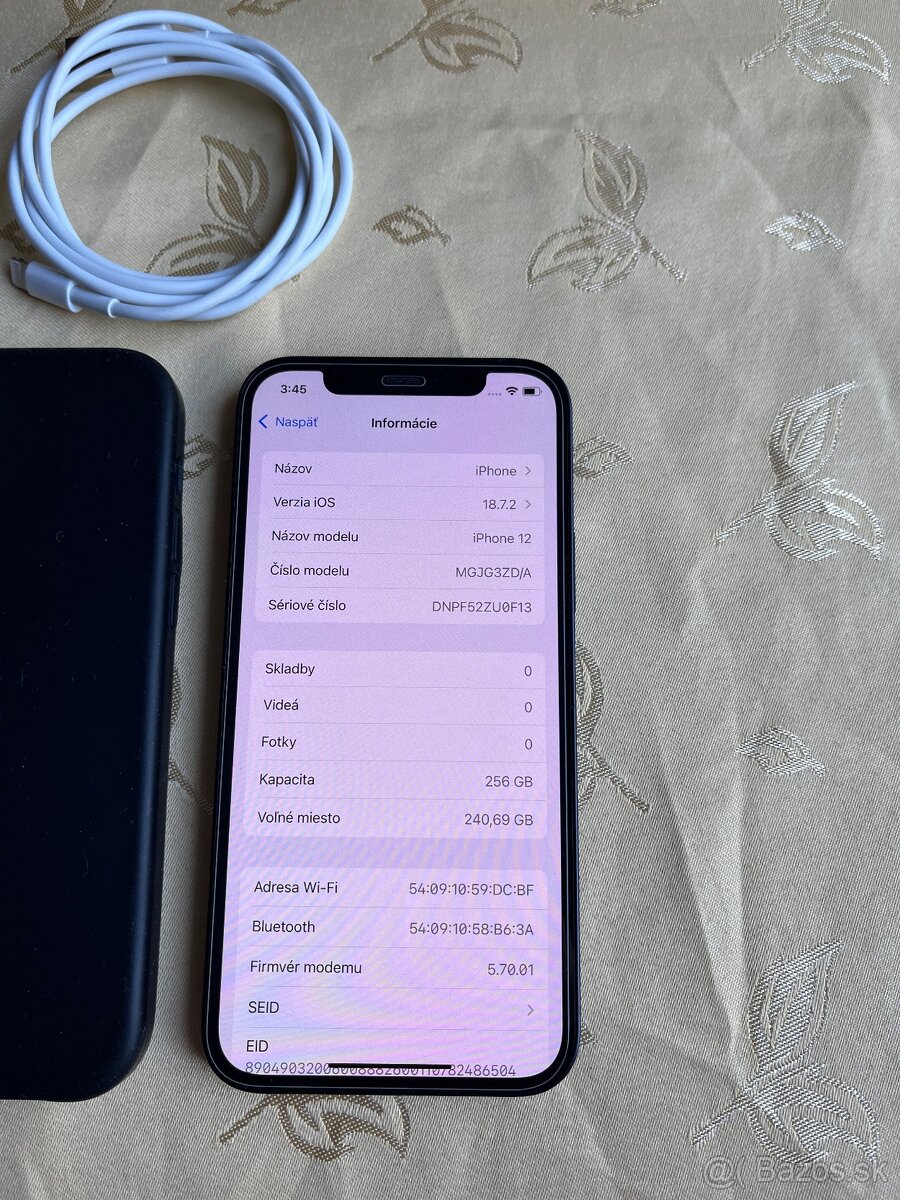 iPhone 12,nová bat.zdravie 100% - 4