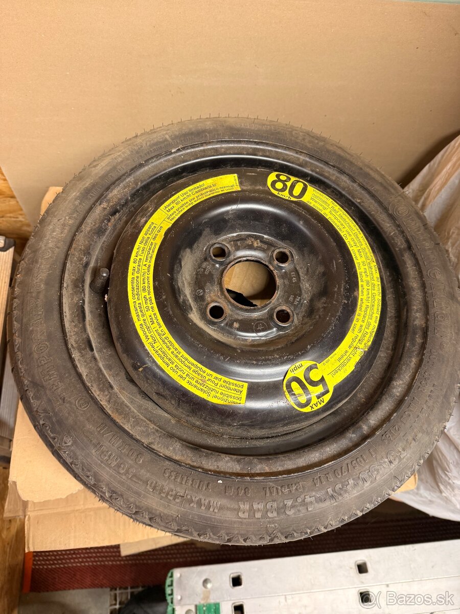 Dojazdove koleso VW 4x100 R14 - 4