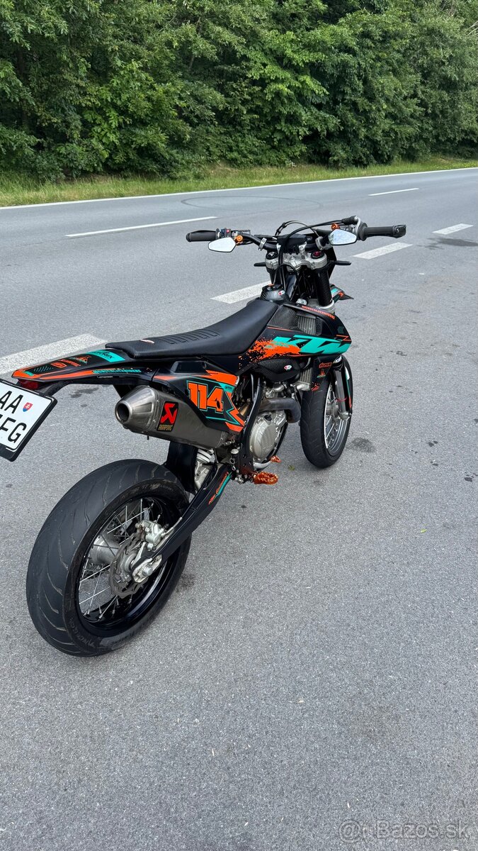 Ktm exc-f 450 tp+spz supermoto