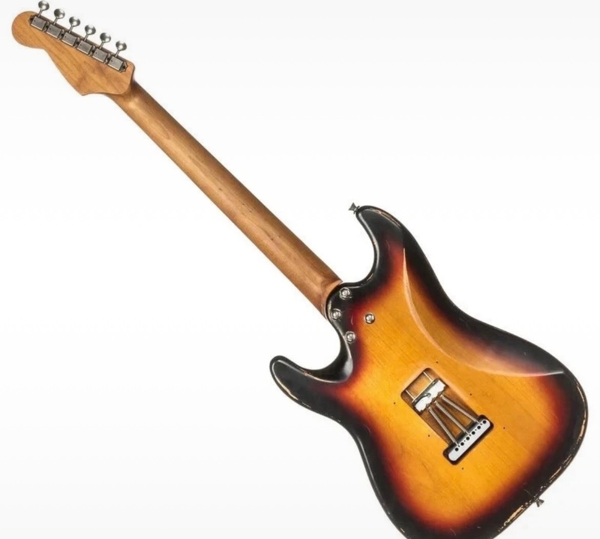 Úplne nová Elektrická gitara PSD Guitars STC 300R Sunburst - 4