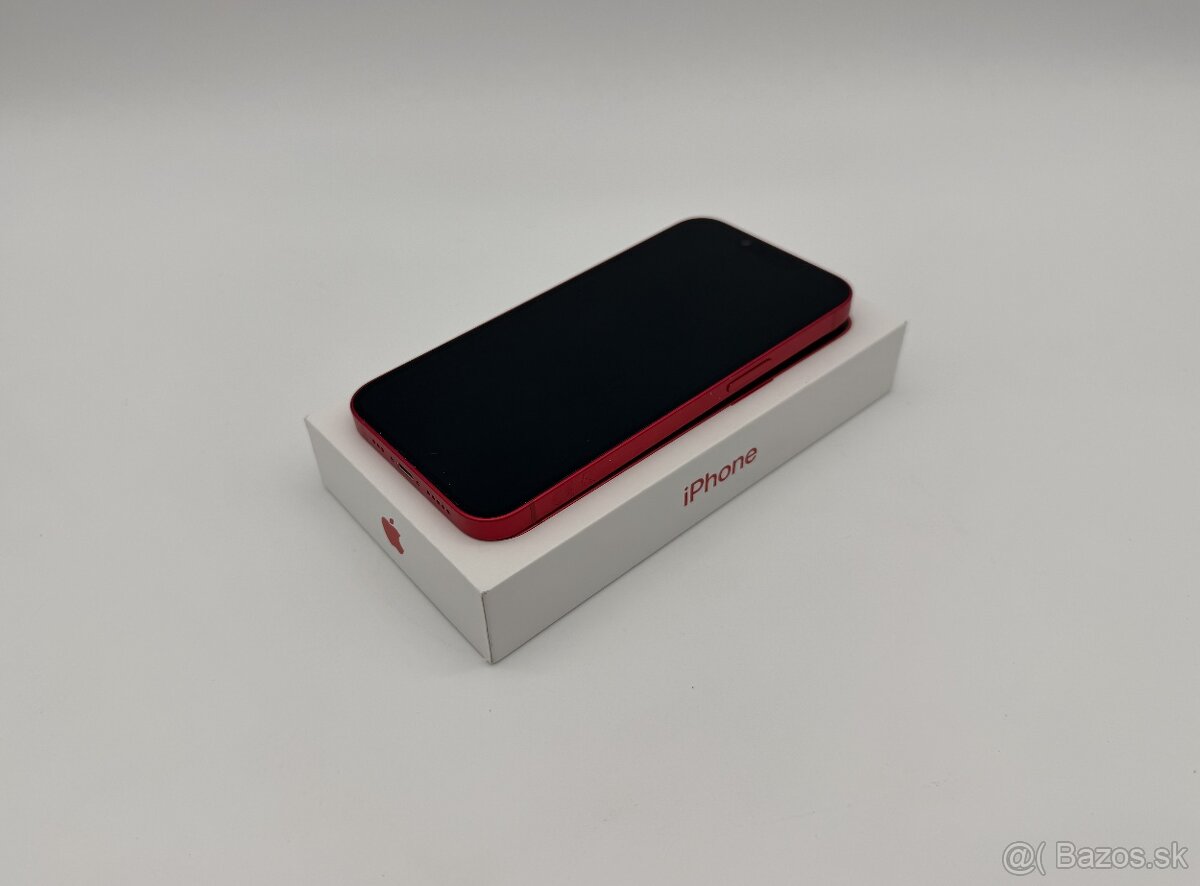 iPhone 14 128GB Red + ZÁRUKA + DARČEK - 4