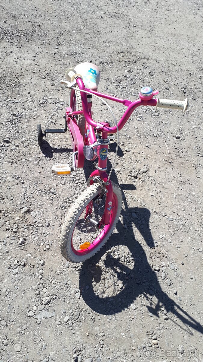 Detský bicykel 16 " pre dievčatko od 3 - 8 rokov - 4