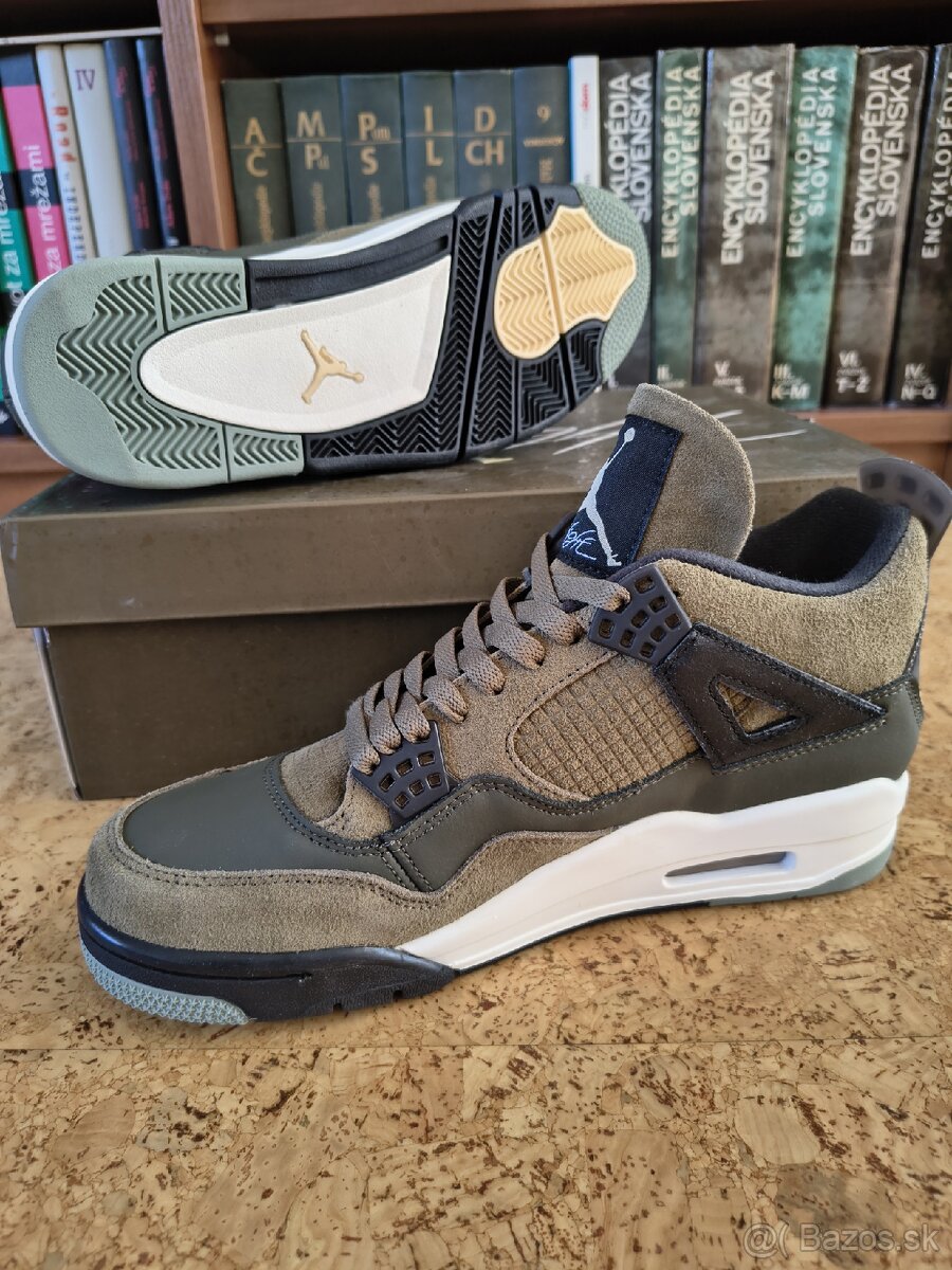 Jordan 4 retro se craft Medium Olive - 4