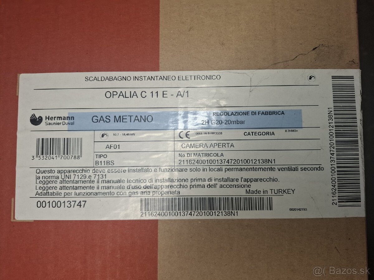 Plynovy prietokovy ohrievac vody Hermann - 4