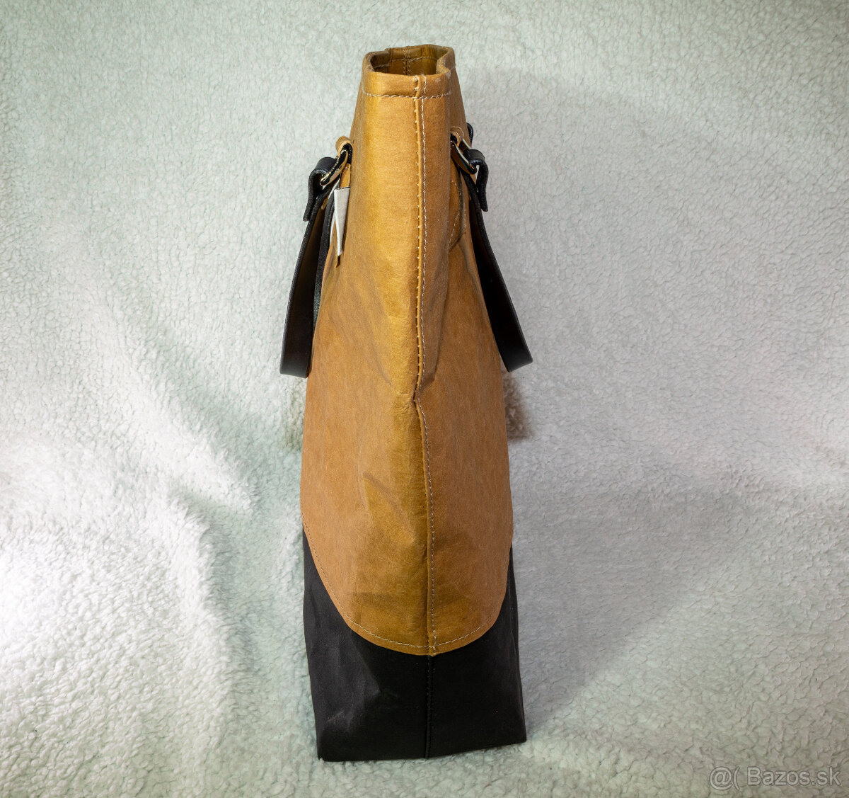 Dámská kabelka Soňa – z Kraft Texu (prateľného papiera) - 4