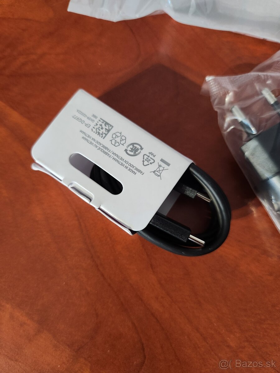 Originálna 25W nabíjačka Samsung C to C, čierna - 4