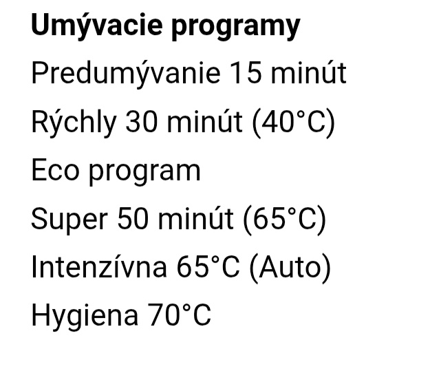 Umývačka riadu Philco - 4