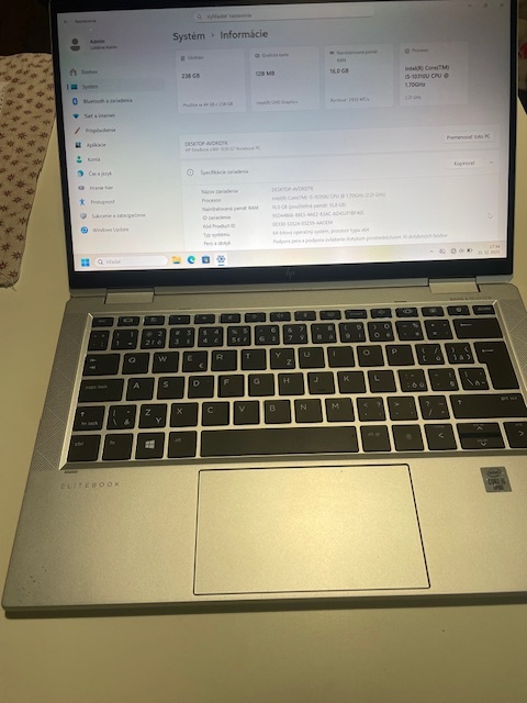 Paradný HP Pavilion x360 - 4