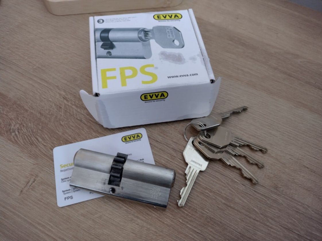 Bezpecnostna vlozka, zamka EVVA FPS - 4