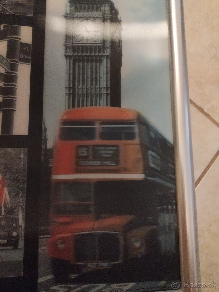 Obraz Londýn s 3D efektom - 4